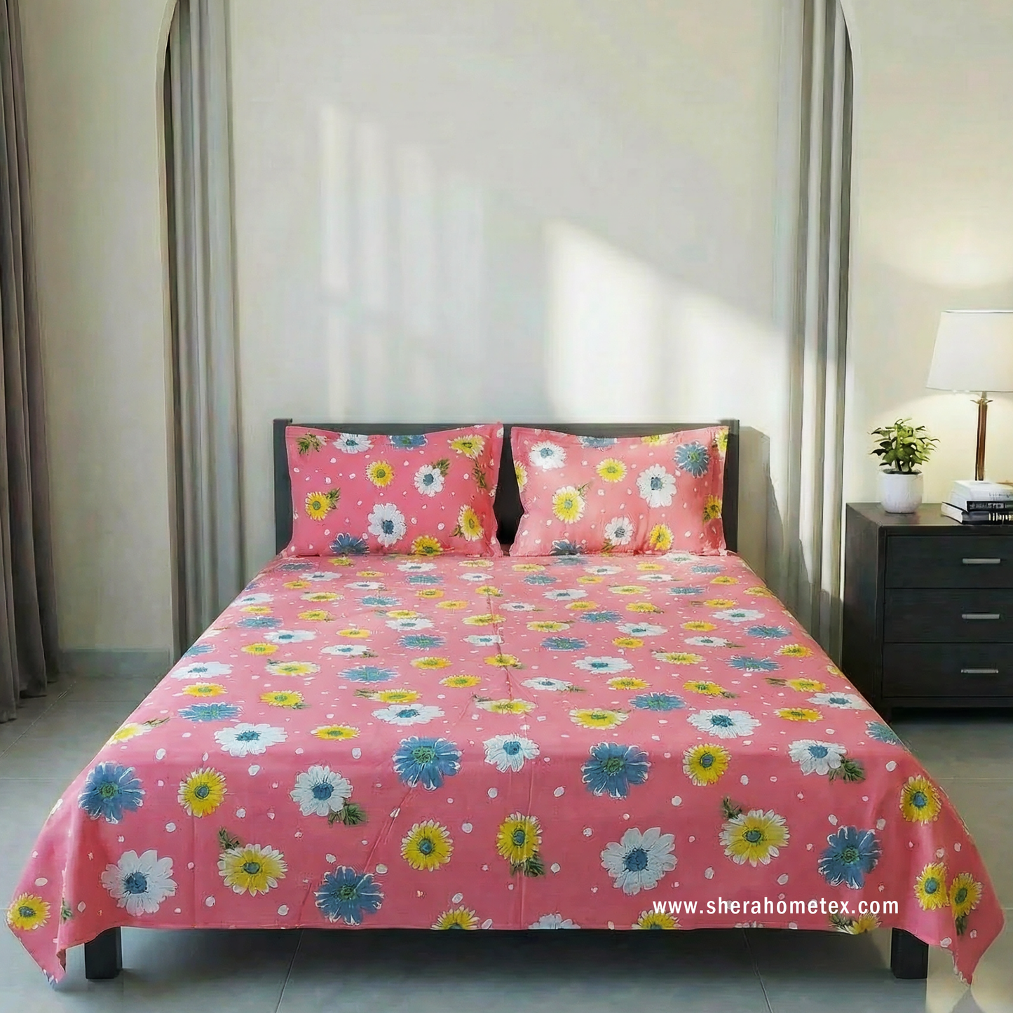 Bedsheet Set বেডশিট সেট | Sobujer golapi