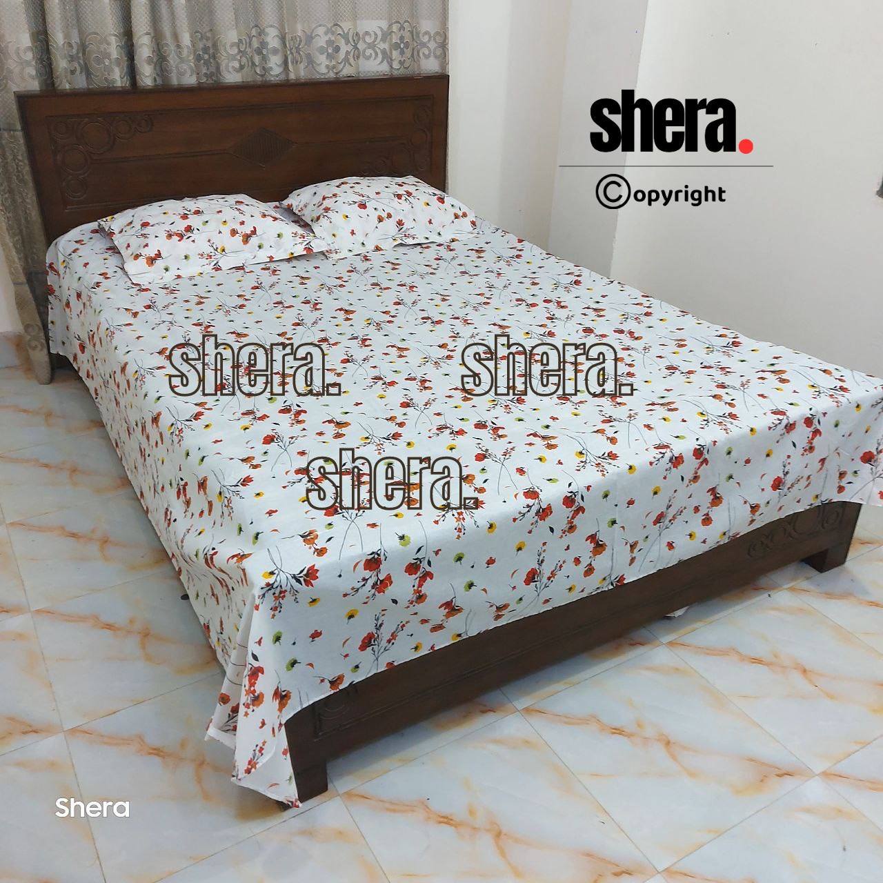 Bedsheet Set বেডশিট সেট | lal golap choto