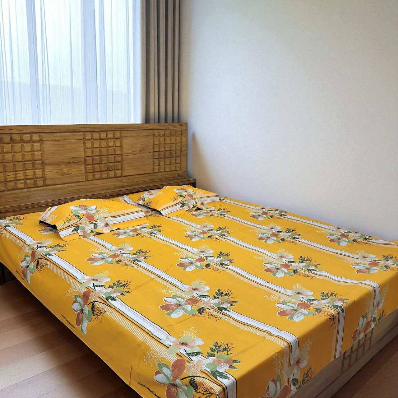 Bedsheet Set বেডশিট সেট | holud sari