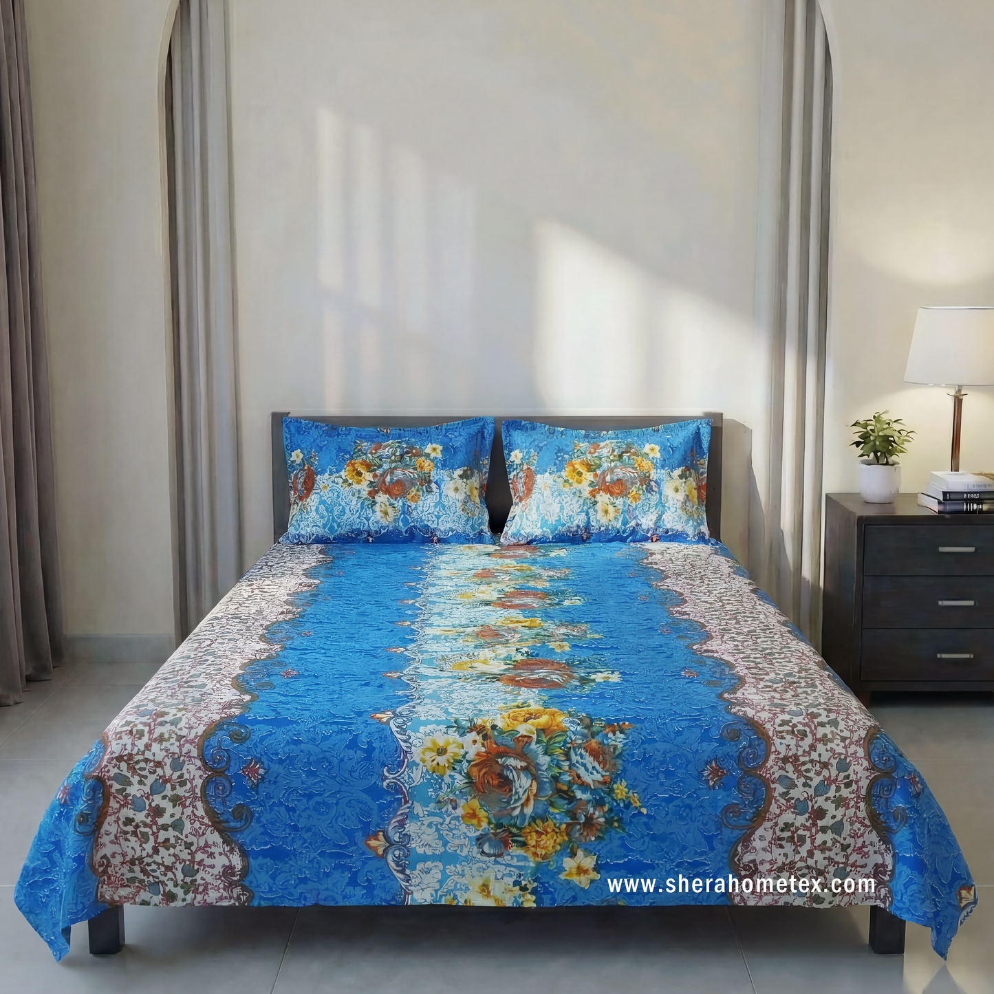 Bedsheet Set বেডশিট সেট | neel sada