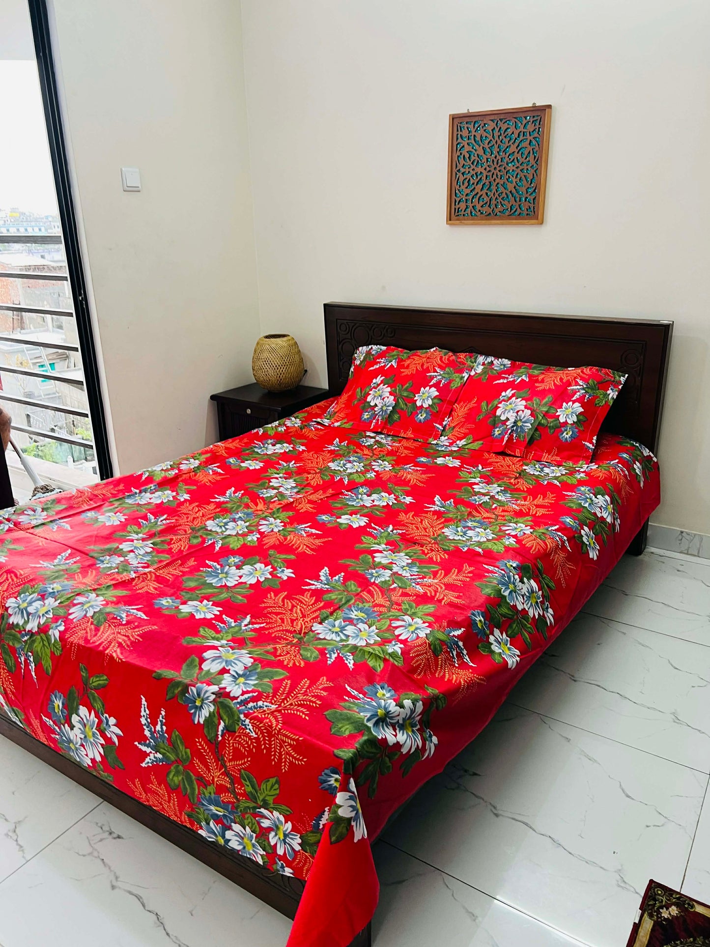 বেডশিট সেট| Lal boshonto