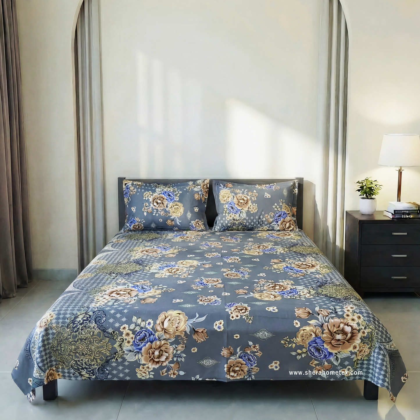 Bedsheet Set বেডশিট সেট | Panpata ash