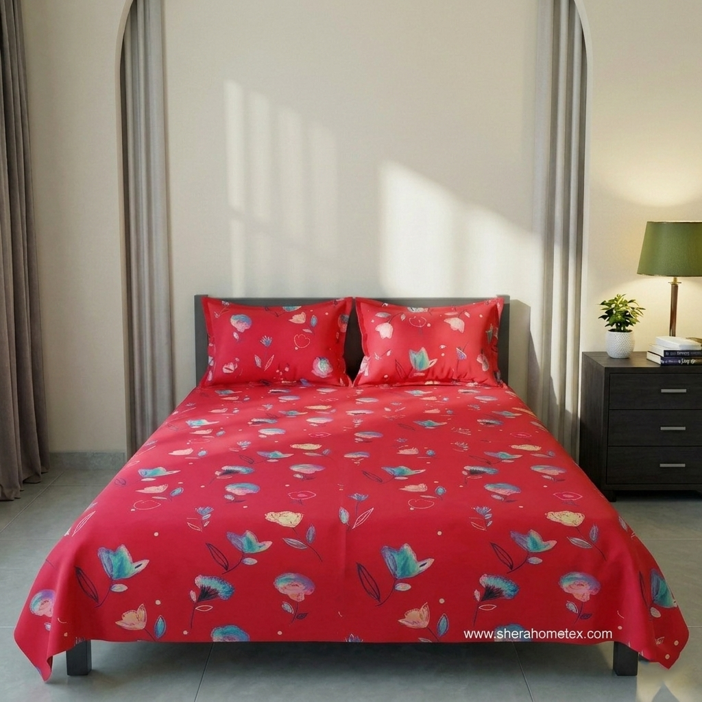 Bedsheet Set-বেডশিট সেট | Laal Ful