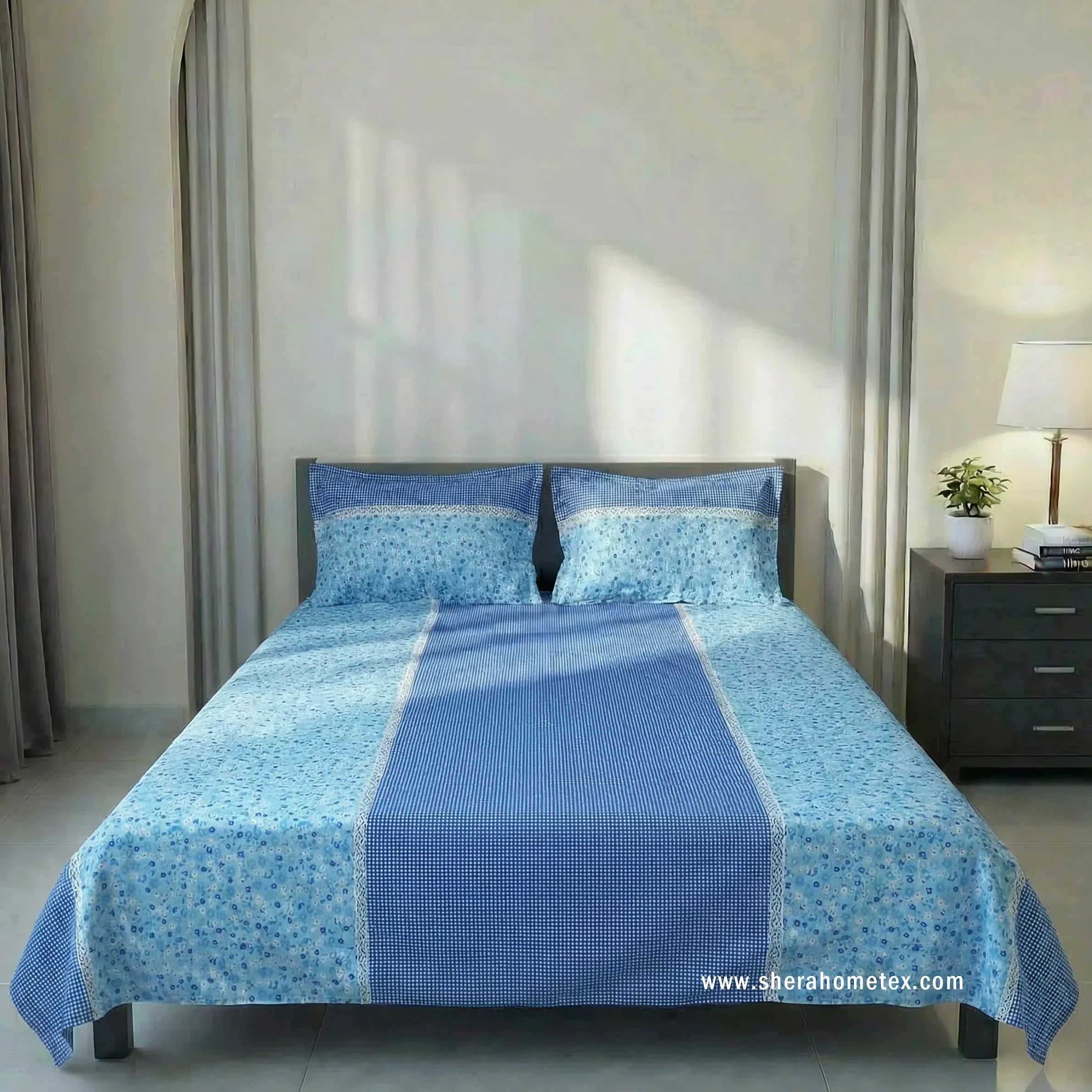 Bedsheet Set-বেডশিট সেট | Neel Border