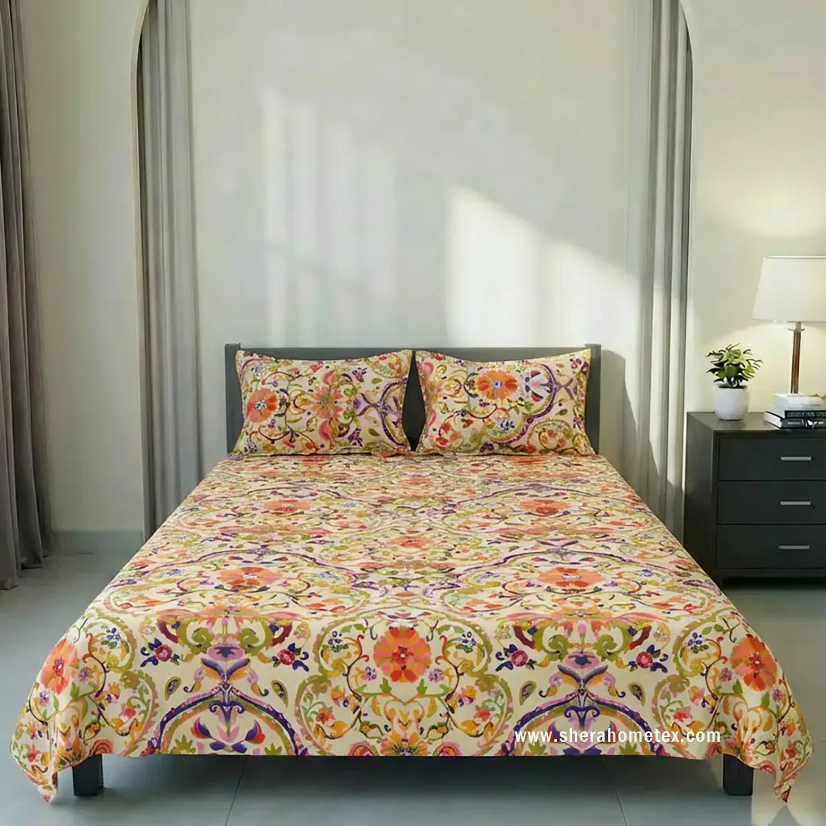 Bedsheet Set-বেডশিট সেট | Center fruit