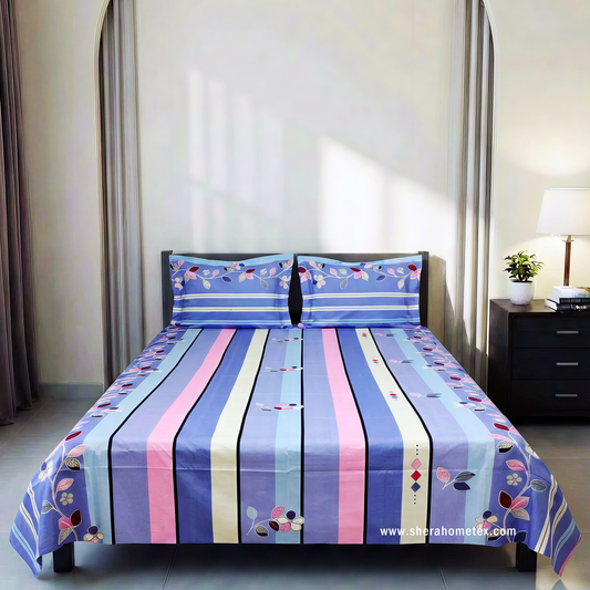 Bedsheet Set বেডশিট সেট | Ash step
