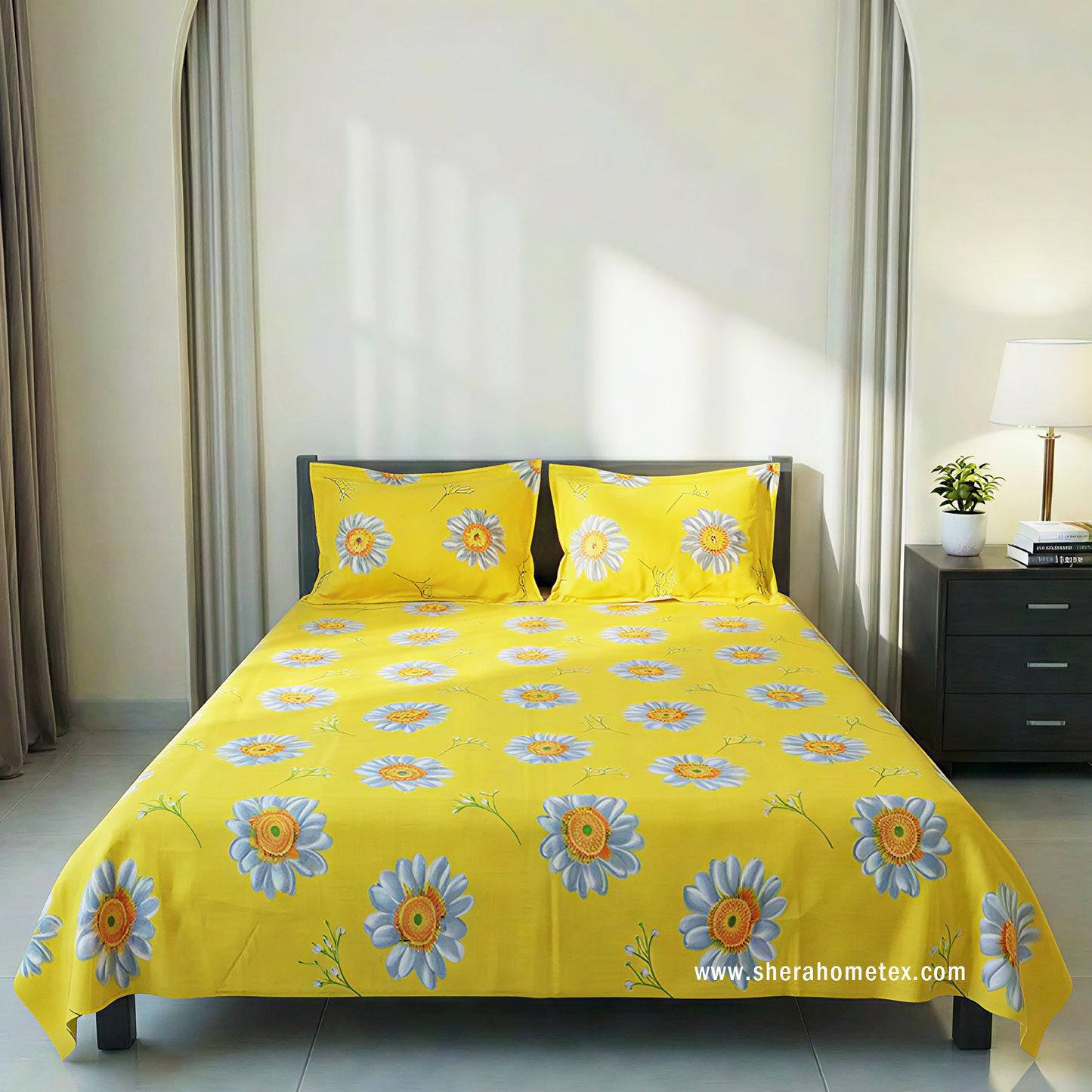 Bedsheet Set বেডশিট সেট | Holud Sada