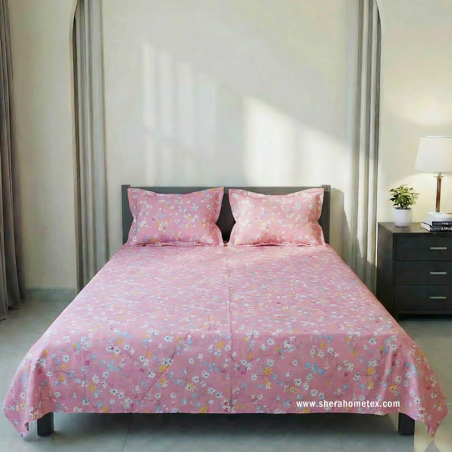 Bedsheet Set বেডশিট সেট | Pink