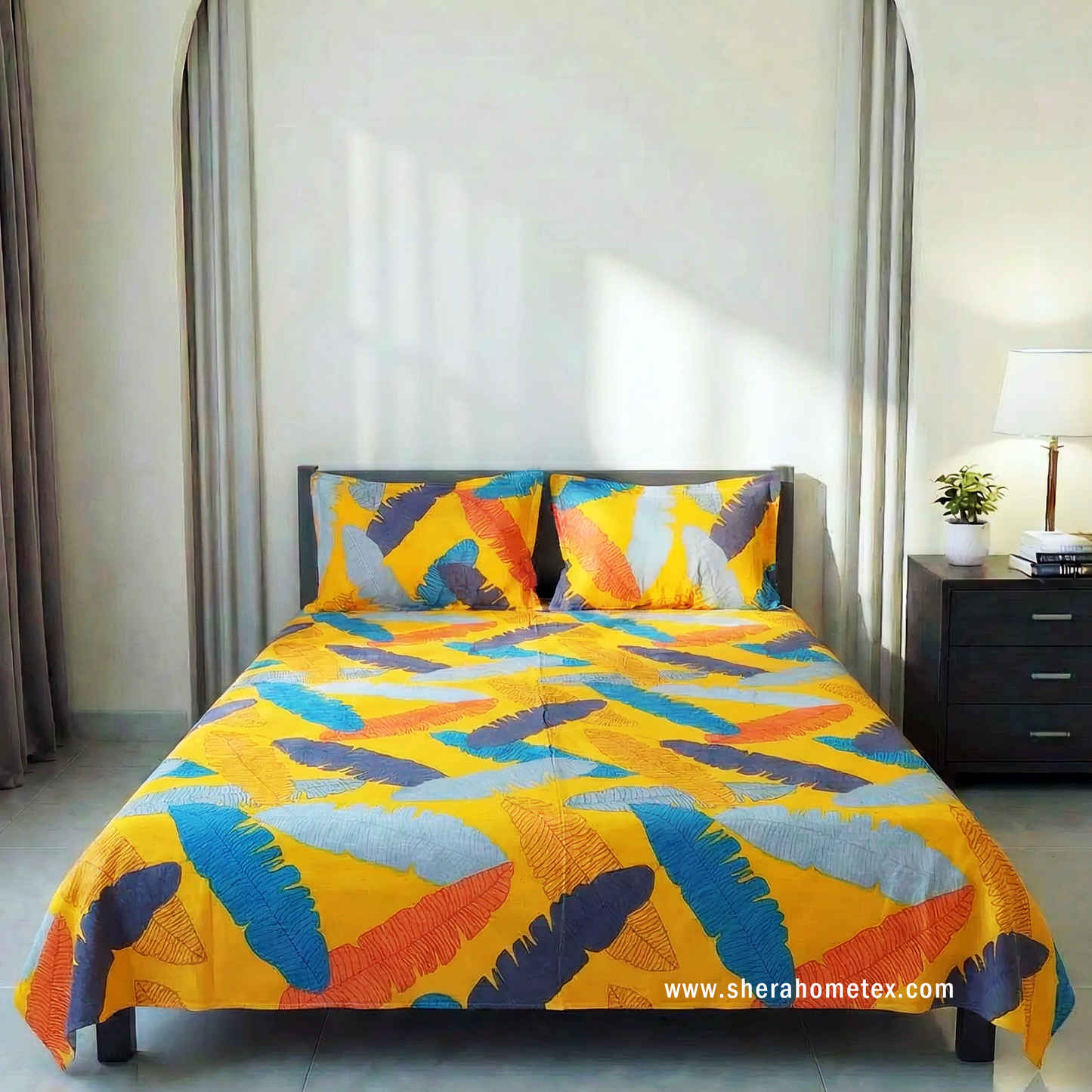 Bedsheet Set বেডশিট সেট | Holud kolapata