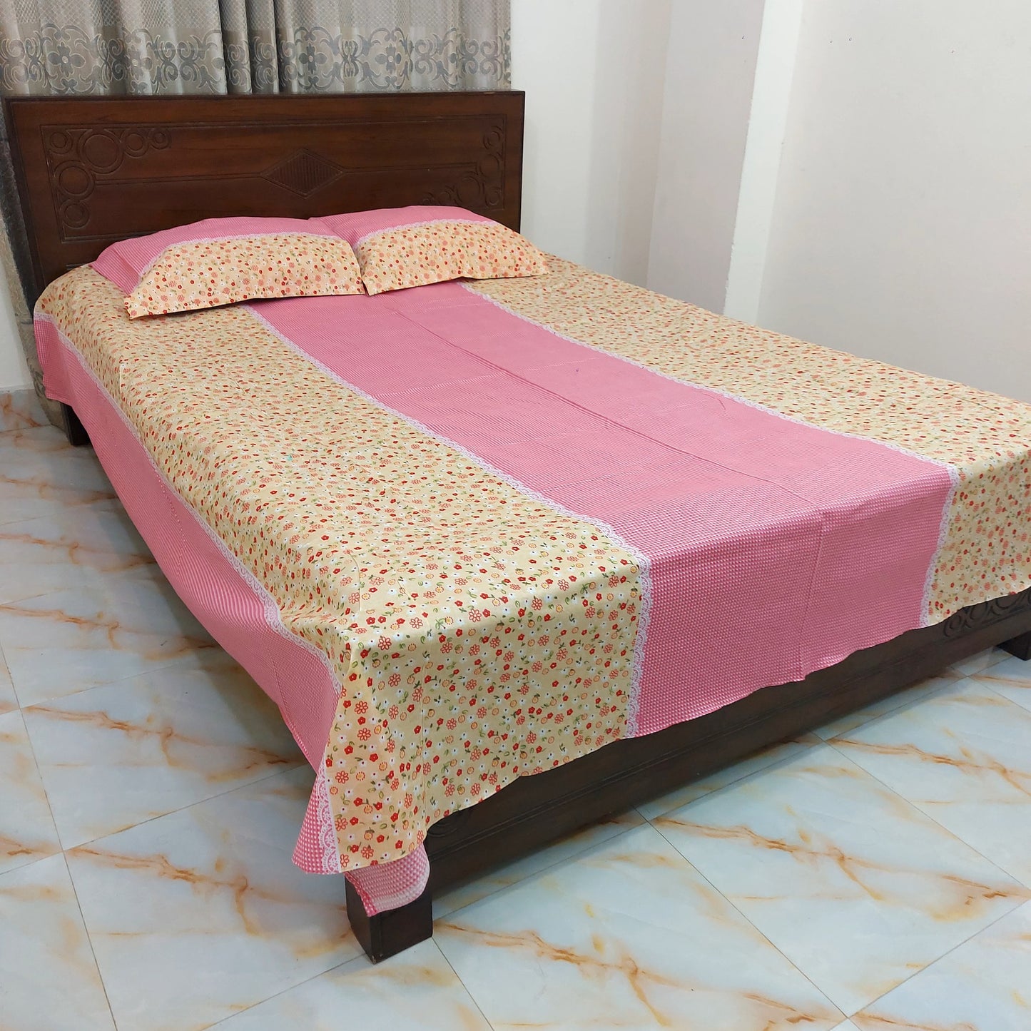 Bedsheet Set বেডশিট সেট | Lal guri