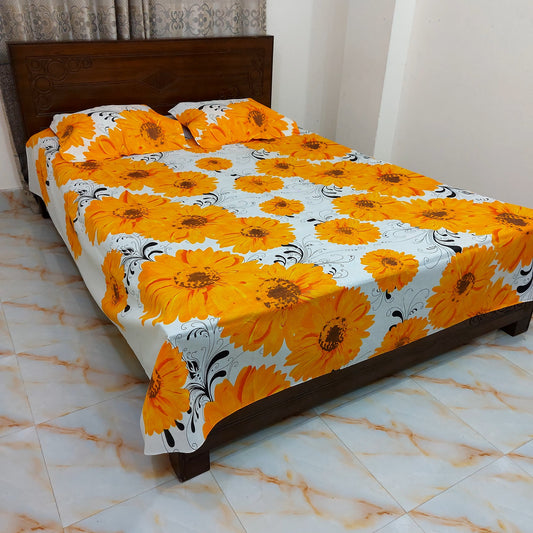 Bedsheet Set বেডশিট সেট | Sada Surjomukhi