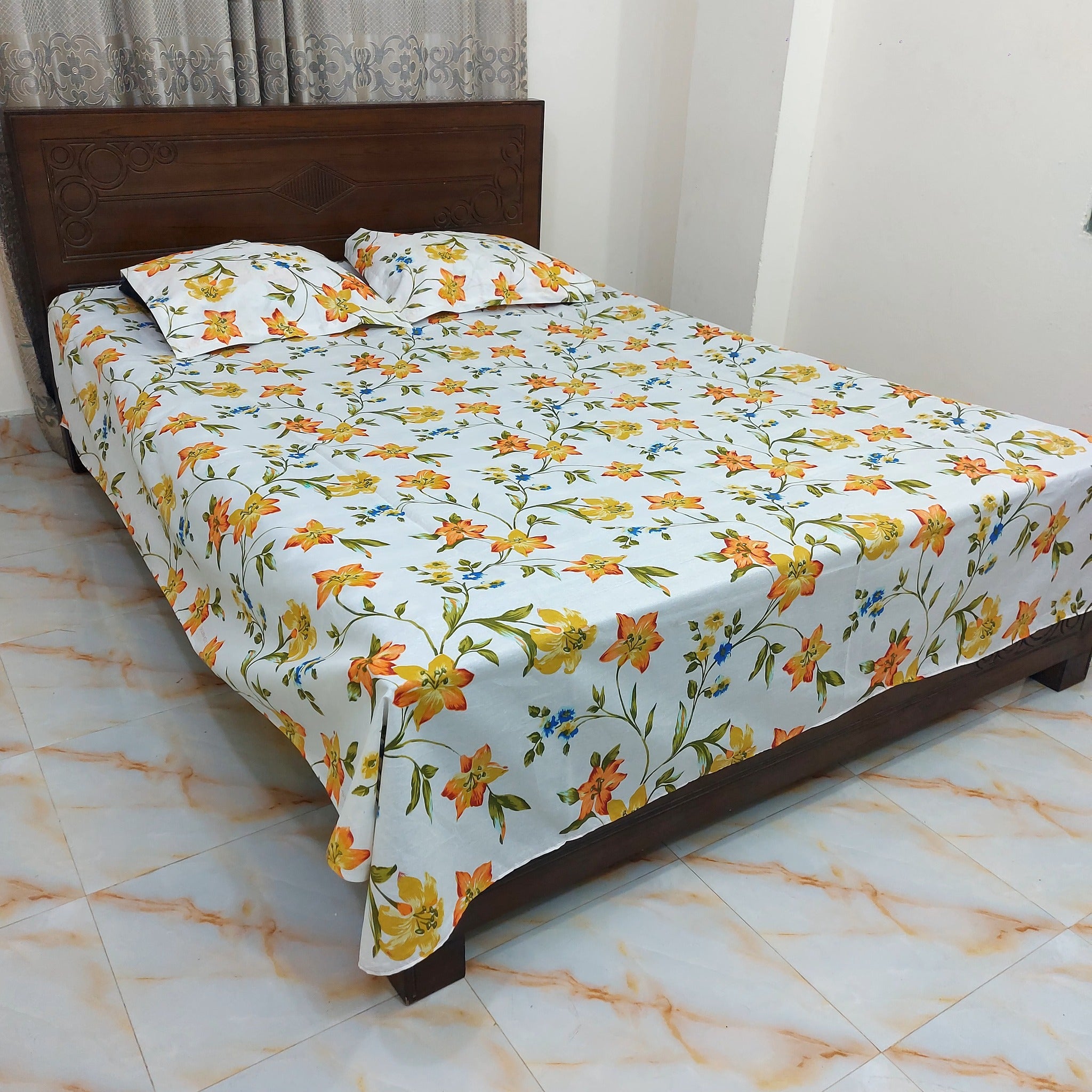 Bedsheet Set বেডশিট সেট | holud joba