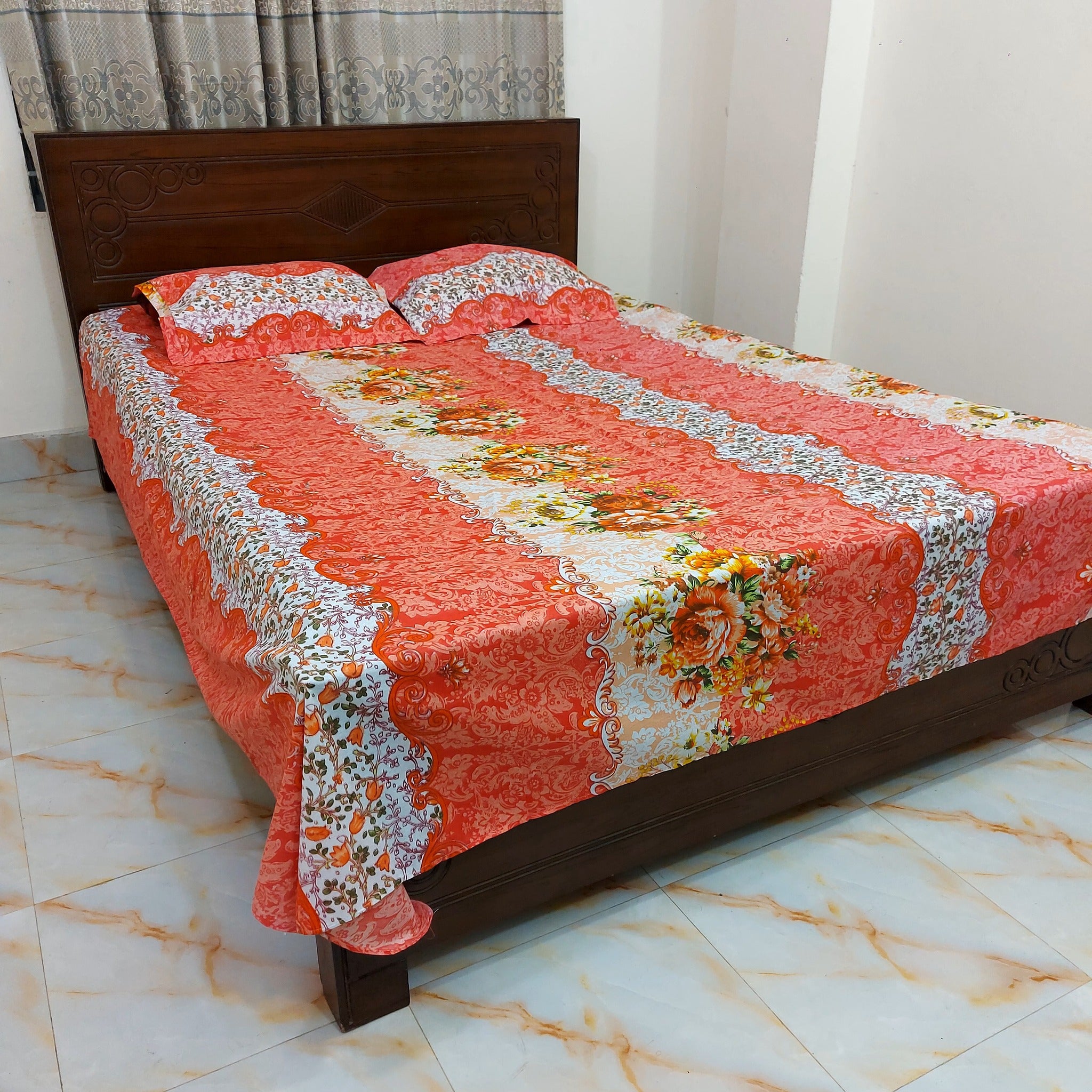 Bedsheet Set বেডশিট সেট | lal sada