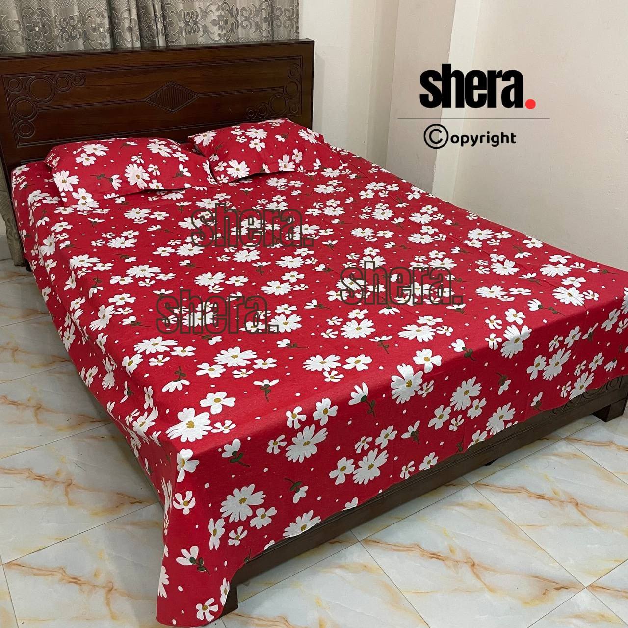 Bedsheet Set বেডশিট সেট | Lal surma