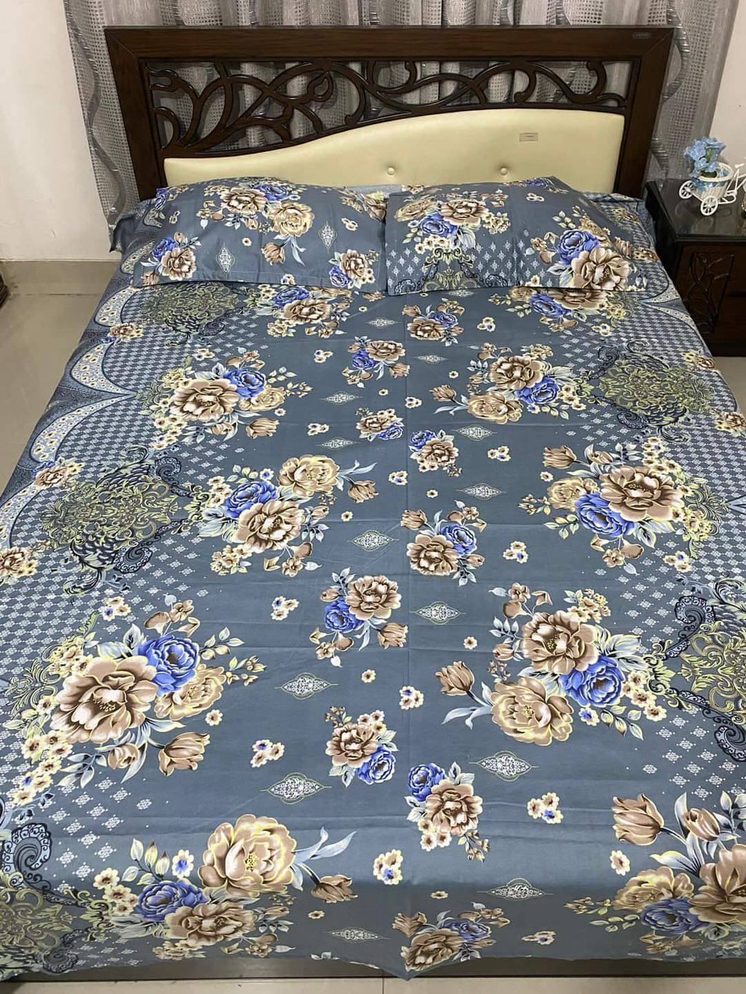 Bedsheet Set বেডশিট সেট | Panpata ash