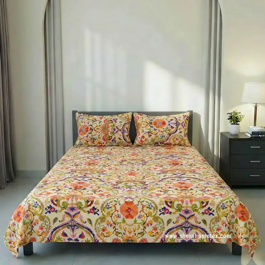 Bedsheet Set বেডশিট সেট | Center fruit