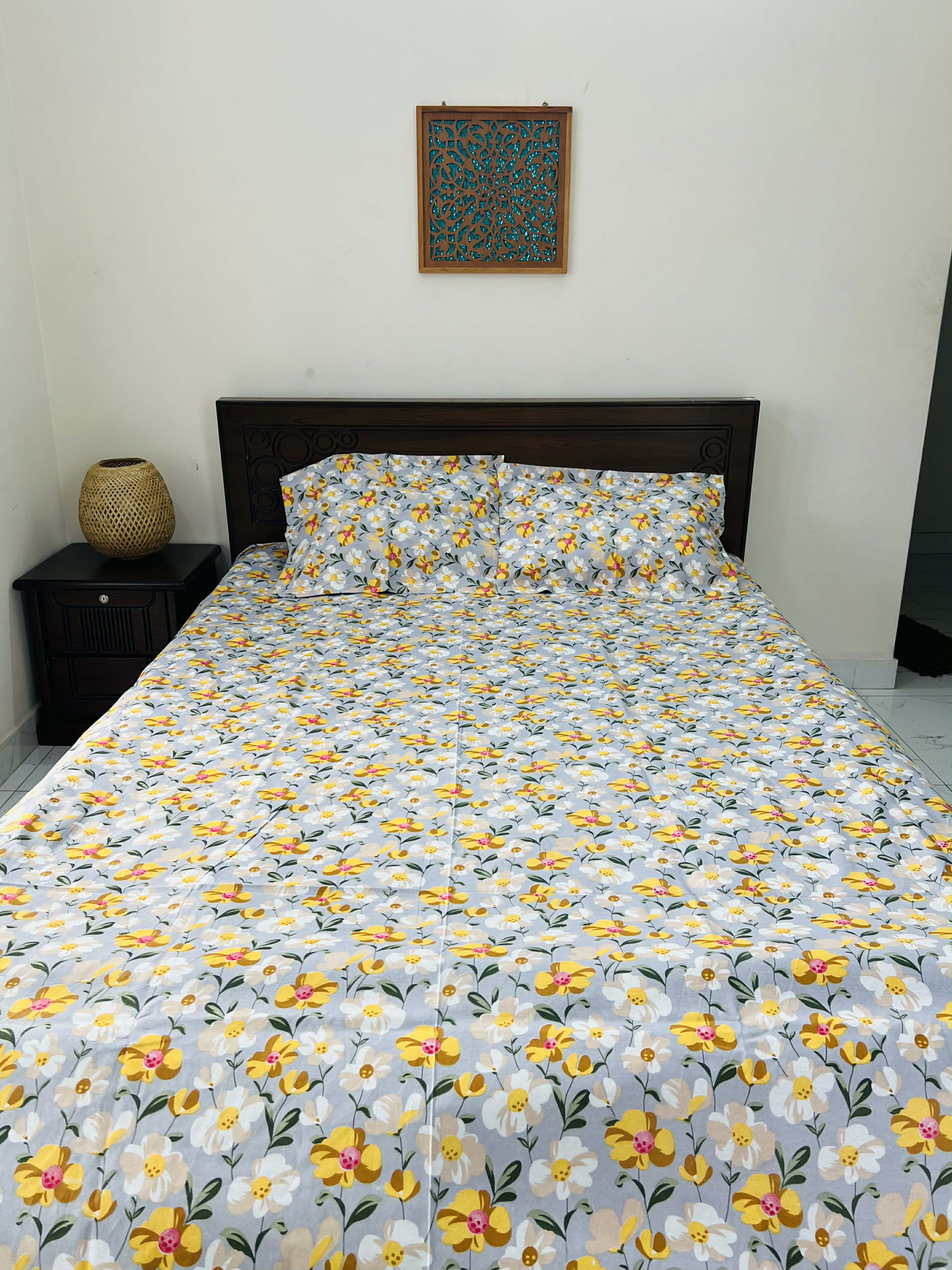 বেডশিট সেট  | kaju