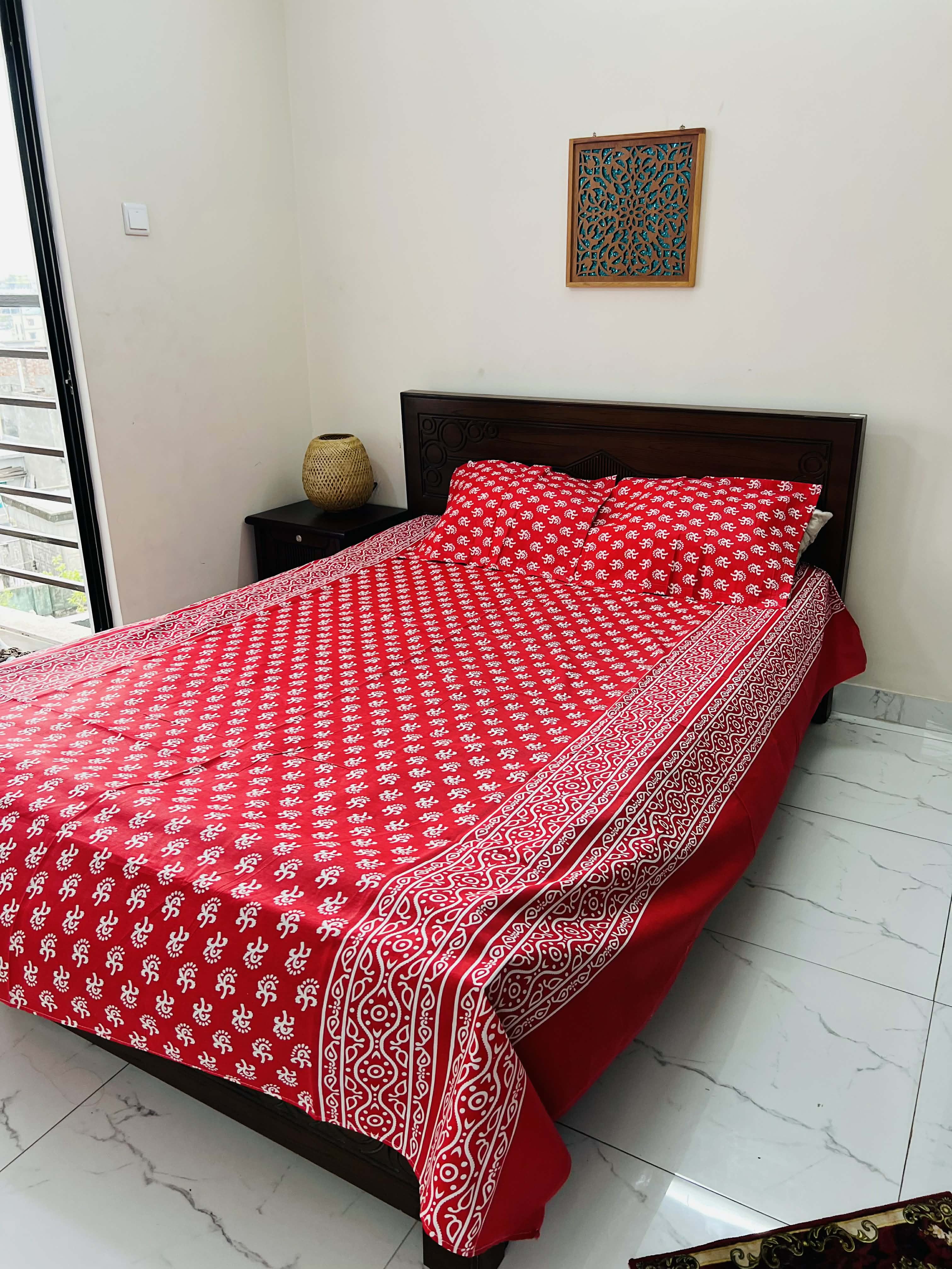 বেডশিট সেট| Sahabagi lal